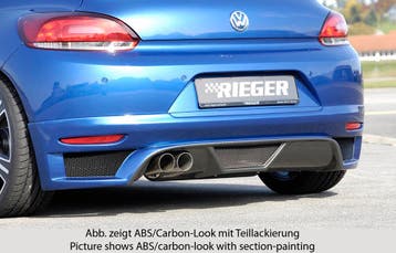 Rieger achteraanzetstuk | Scirocco 3 (13): 08.08-04.14 (tot, Verzenden, Nieuw, Volkswagen