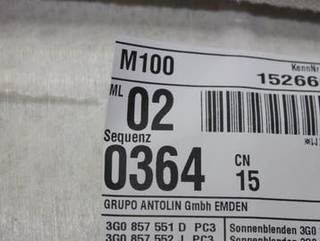 Hemelbekleding Volkswagen Passat O144119, Ophalen of Verzenden, Nieuw