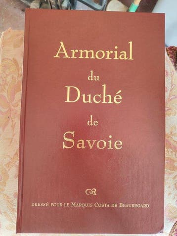 Lajolo pour le Marquis Costa de Beauregard - Armorial du, Antiek en Kunst, Antiek | Boeken en Bijbels