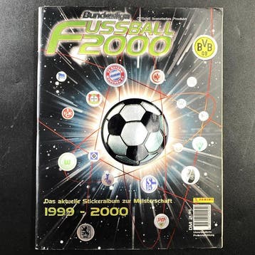 1999/00 Panini Complete Sticker Fussball 2000 - Album German, Nieuw