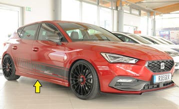 Side skirt | geschikt voor Seat | Leon 2020- 5d hat. / Leon, Auto-onderdelen, Verzenden, Nieuw, Seat