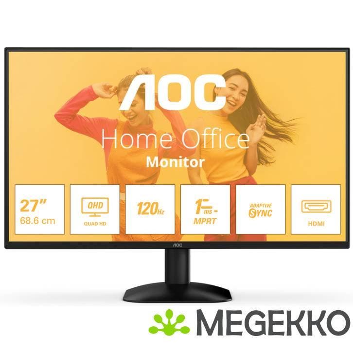 AOC B3 Q27B35S3 27  QHD 120Hz IPS Monitor, Computers en Software, Monitoren, Nieuw, Verzenden