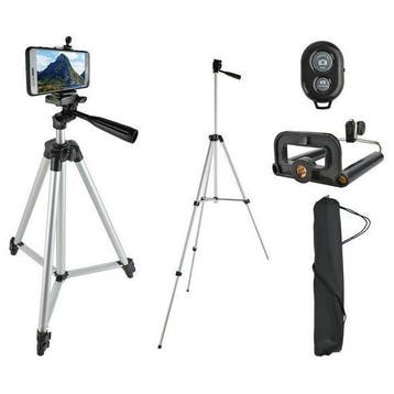 Izoxis tripod smartphone statief met afstandsbediening en, Ophalen of Verzenden, Nieuw