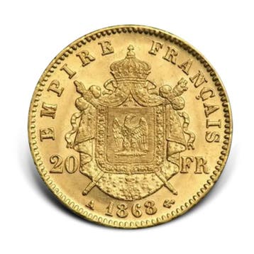 Gouden 20 Francs Frankrijk, Verzenden