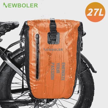 Waterdichte Fietstas 27L - Grote Capaciteit Achterdrager Bag, Fietsen en Brommers, Fietsaccessoires | Fietstassen, Verzenden, Nieuw