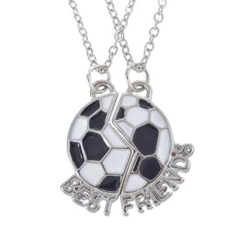 Fako Bijoux - Vriendschapsketting - Voetbal - Best Friends, Verzenden, Nieuw