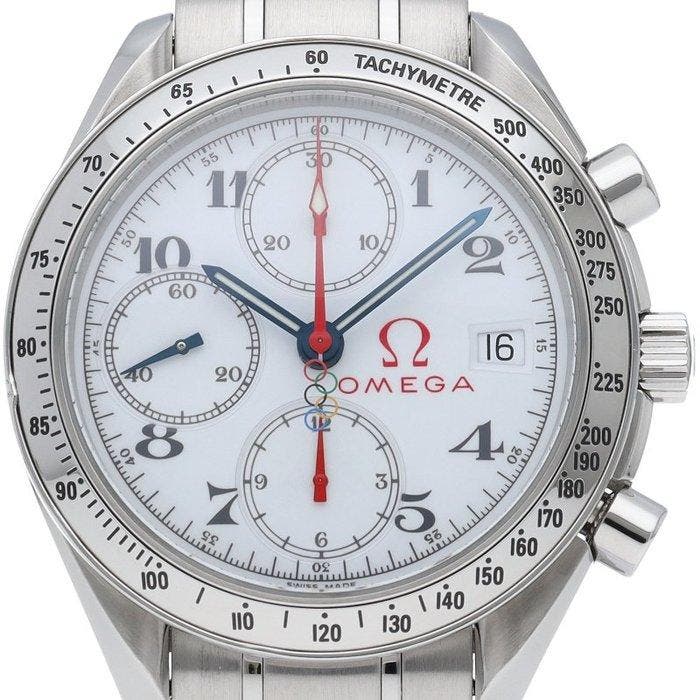 Omega - Speedmaster Date Chronograph 1.5 Olympic Collection, Sieraden, Tassen en Uiterlijk, Horloges | Heren