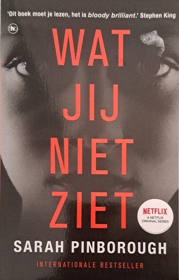Wat jij niet ziet - Sarah Pinborough 9789044363609, Boeken, Verzenden, Gelezen, Sarah Pinborough