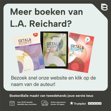 Getal en ruimte vwo B 4 Uitwerkingen - L.A. Reichard, Boeken, Verzenden, Gelezen, L.A. Reichard