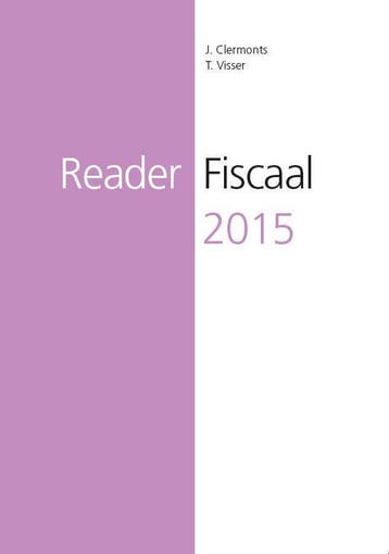Reader fiscaal 2015 9789037227574, Zo goed als nieuw
