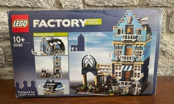 Lego Set - 10190 - Creator Expert - Market Street, Nieuw