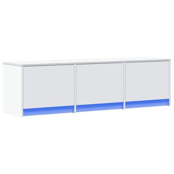 vidaXL TV-kast Wit Bewerkt hout, Minder dan 50 cm, Verzenden, Nieuw, Minder dan 100 cm