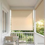 vidaXL Rolgordijn UV-bescherming Beige 140 x 140 cm, Verzenden, Nieuw, Beige