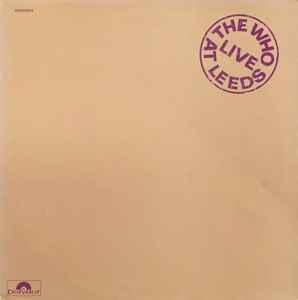 LP gebruikt - The Who - Live At Leeds, Cd's en Dvd's, Verzenden, Zo goed als nieuw, Overige formaten