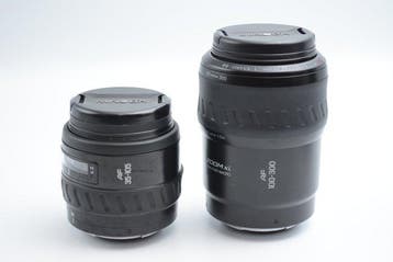 Minolta AF Zoom 3.5-4.5/35-105mm + AF Zoom Xi, Nieuw