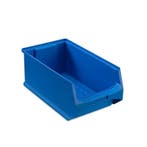 Magazijnbak, 350x200x150 mm, blauw kunststof, nieuw, Ophalen of Verzenden