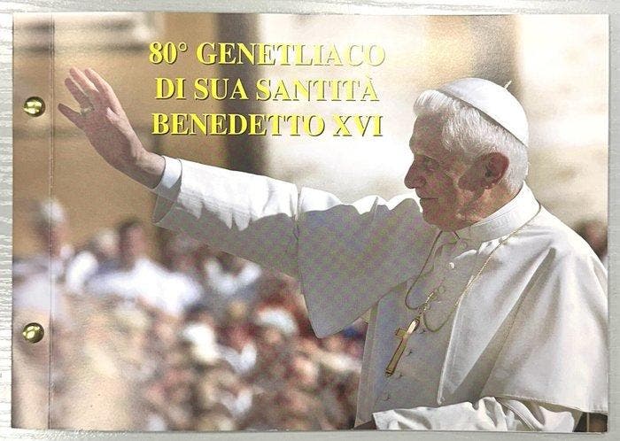 Vaticaan. 2 Euro 2007 80° Benedetto XVI - Busta Filatelico, Postzegels en Munten, Munten | Europa | Niet-Euromunten