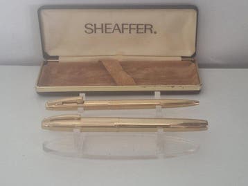 Sheaffer - Triumph métal plaqué or GT (stylo à plume et, Nieuw
