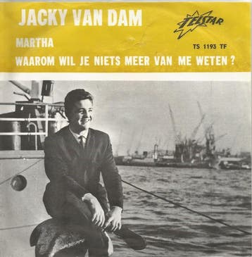 vinyl single 7 inch - Jacky van Dam - Martha / Waarom Wil..., Cd's en Dvd's, Vinyl Singles, Verzenden, Zo goed als nieuw, 7 inch