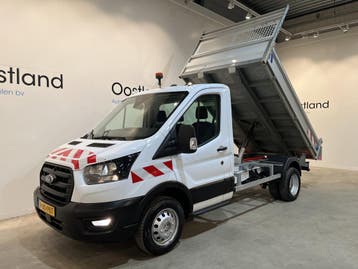 Ford Transit 2.0 TDCI L2 Trend 170 PK DL RWD, Stof, Gebruikt, Euro 6, Wit