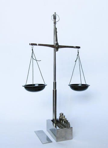 Medical laboratory scales LN - USSR - Balans of weegschaal -, Antiek en Kunst, Curiosa en Brocante