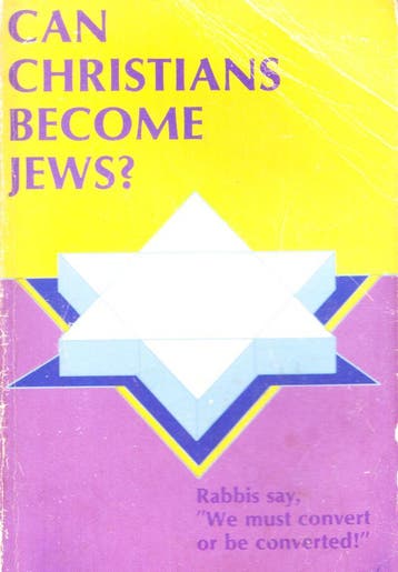 christians become Jews, Boeken, Gelezen, Verzenden, Jodendom, Jacob Gartenhaus