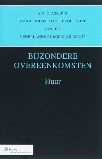 Aser serie Bijzondere overeenkomsten huur 5 II 9789013037326, Boeken, Zo goed als nieuw