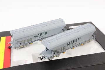 B-Models H0 - 45.301 - Modeltrein goederenwagonset (1) - Set, Hobby en Vrije tijd, Modeltreinen | H0, Nieuw