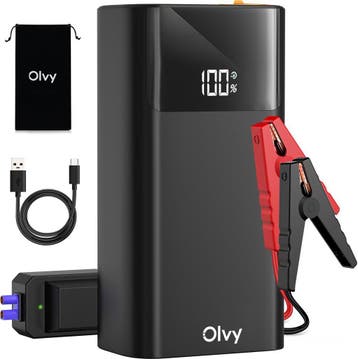 12V Jumpstarter voor Auto - 1500A - Starthulp met Powerbank,, Verzenden, Zo goed als nieuw