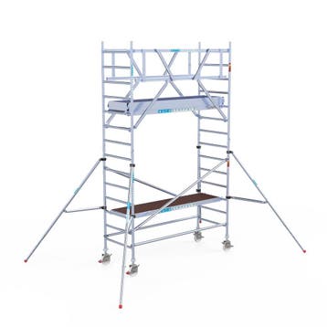 Rolsteiger Professional 90x250 5,2m werkhoogte vrijstaand, Verzenden, Nieuw, Rolsteiger of Kamersteiger, 5 meter of hoger