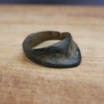 Oud-Romeins Brons Ring - Archer’s Ring (Zonder minimumprijs)