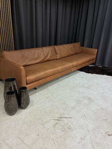 Montis Axel 5 Zits - Nieuw Rancho Leer, Zo goed als nieuw, 75 tot 100 cm, Vierpersoons of meer, 300 cm of meer