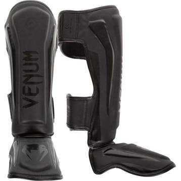 Venum Elite Shinguards - Mat Zwart, Ophalen of Verzenden, Nieuw