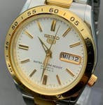 Seiko - Seiko 5 Automatic Day-Date - Zonder minimumprijs -, Sieraden, Tassen en Uiterlijk