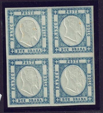 Italiaanse oude staten - Napels 1861 - Napolitaanse, Gestempeld