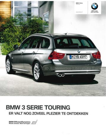 2010 BMW 3 SERIE TOURING BROCHURE NEDERLANDS, Boeken, Nieuw, BMW, Author