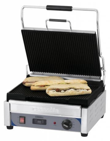 Panini grill gegroefd | Heavy Duty Casselin, Verzenden, Nieuw in verpakking