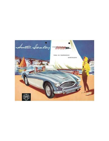 1960 AUSTIN HEALEY 3000 BROCHURE NEDERLANDS, Nieuw, Author