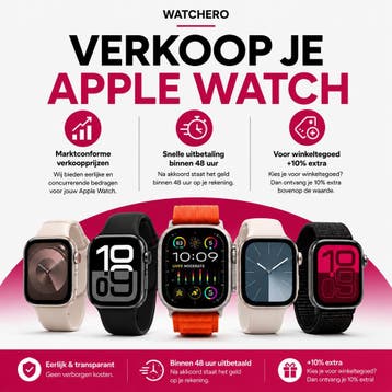 Apple Watch verkopen? | Binnen 48 uur uitbetaald, Sieraden, Tassen en Uiterlijk, Smartwatches, Verzenden, Nieuw