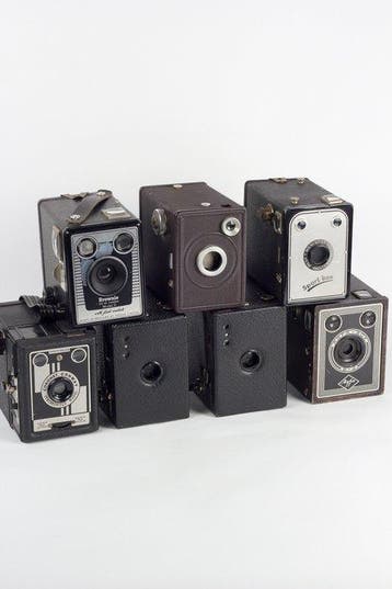 Agfa, Coronet, Kodak, Meniscus B2 / Conway /Sport box /, Audio, Tv en Foto, Fotocamera's Analoog, Nieuw