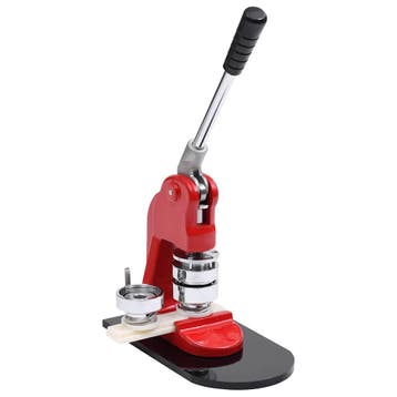vidaXL Buttonmachine met cirkelsnijder 58 mm, Verzenden, Nieuw