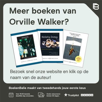 Marketing Strategy - Orville Walker 9780070171466, Verzenden, Gelezen, Orville Walker