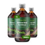 Verhoogde bak Vloeibare meststof - Set 3x1 liter, Tuin en Terras, Verzenden, Mest