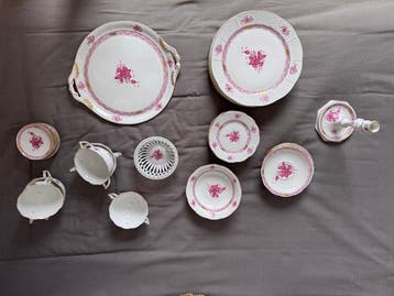 Herend - Tafelservies voor 6 (36) - antiek en vintage, Antiek en Kunst