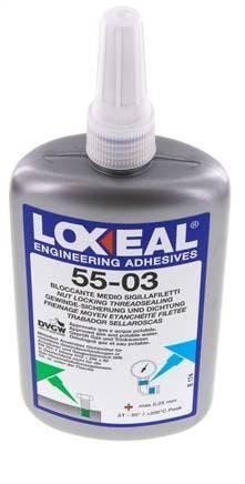Loxeal 55-03 Blauw 250 ml Schroefdraad Afdichting, Verzenden, Nieuw