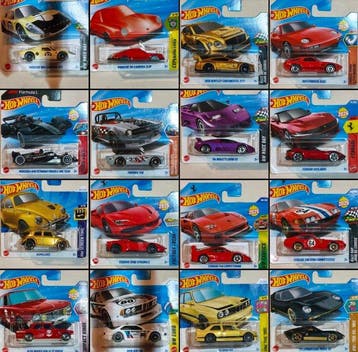 Hot Wheels, Diecast-TREASURE HUNTER Triumph TR6 - Ferrari,, Nieuw