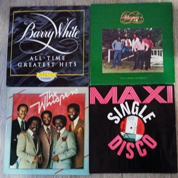 Barry White, The Whispers, Al Taïeb - 3 x LPs + 1 x 12 Maxi, Nieuw in verpakking