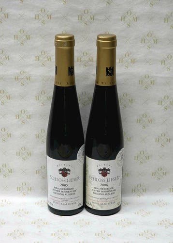 2005 & 2006 Schloss Lieser, LGK-VDP auctions, Brauneberger, Nieuw