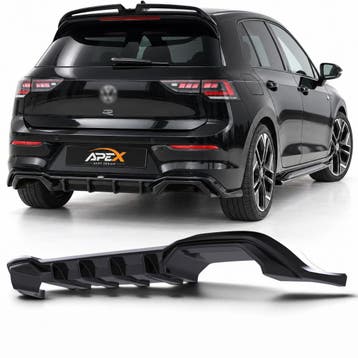Apex - Diffuser geschikt voor Volkswagen Golf Mk8 R-Line |, Auto diversen