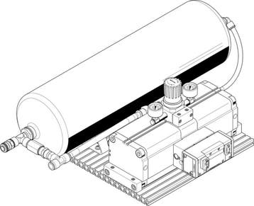 Festo Drukbooster QS-16 Inlaat 2-8/Uitlaat 4-10bar - 552936, Verzenden, Nieuw